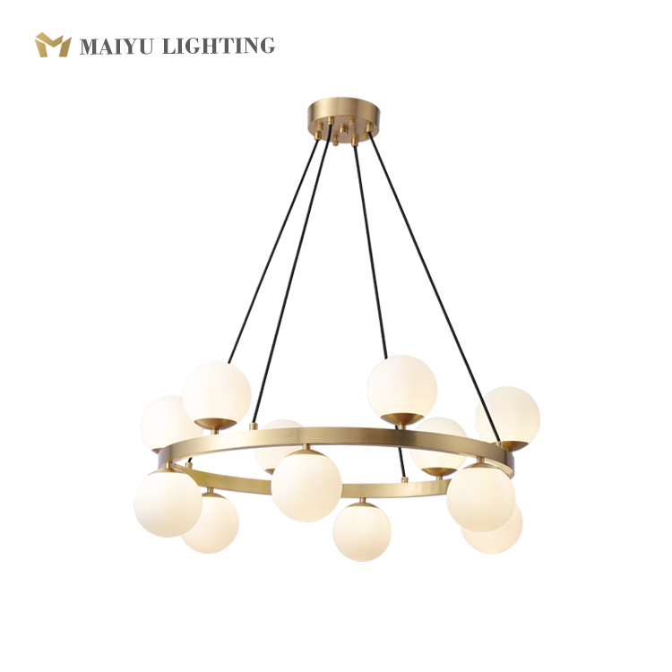 Round chandelier