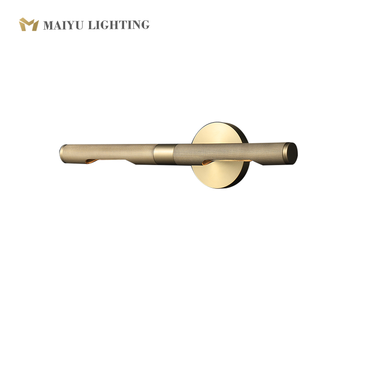 Brass wall lamp