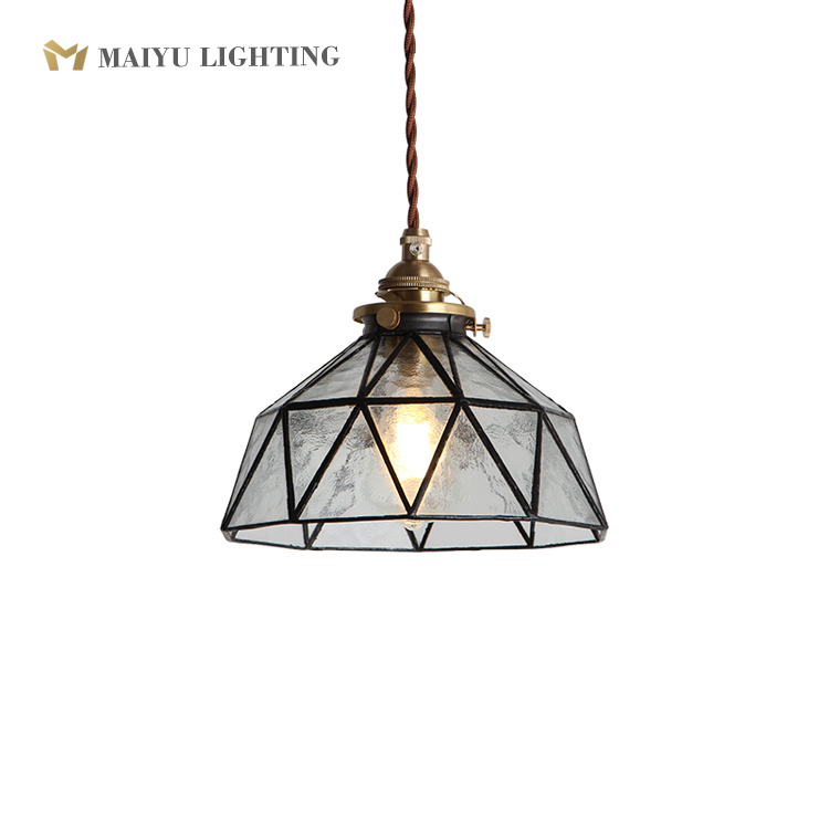 Bubble glass pendant lamp