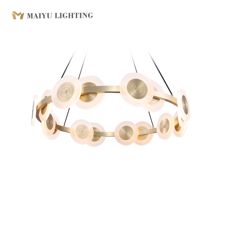 Round shape big chandelier