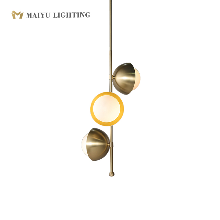 Glass ball chandelier G9 lighting